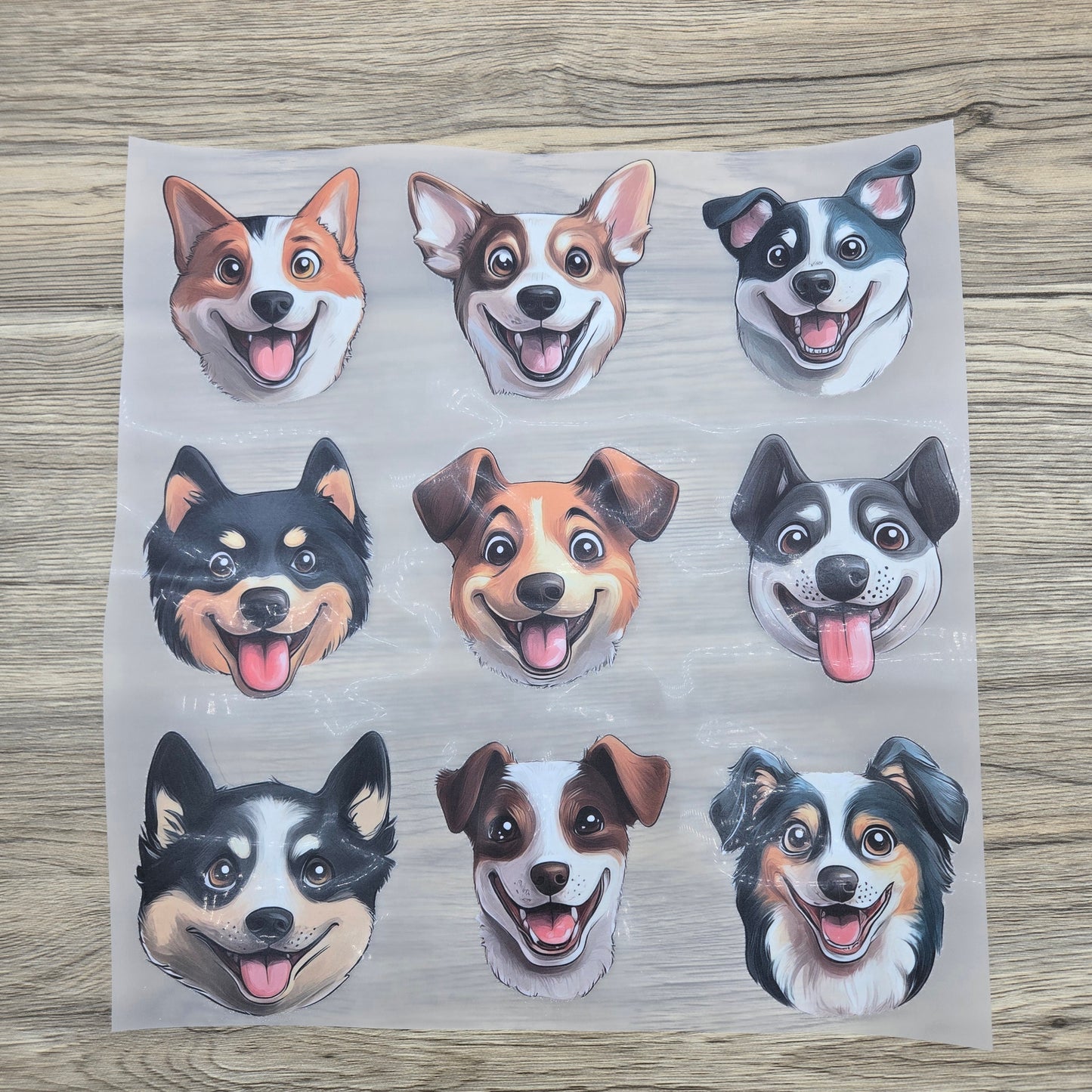 Dog Faces Collage