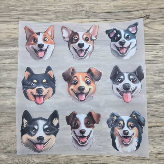 Dog Faces Collage