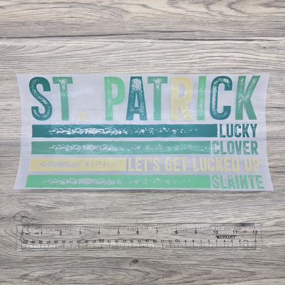 St. Patrick's Word List- Distressed