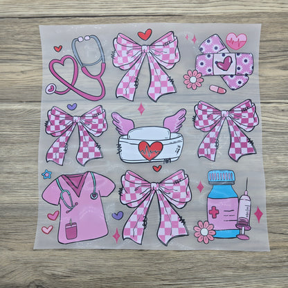 Nurse/Doctor Collage Hearts and Bows