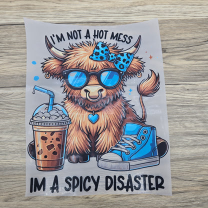 Spicy Disaster- Highland Cow