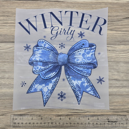 Winter Girly with a Bow