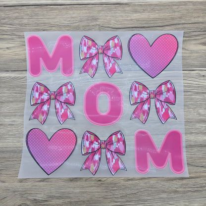 Mama Collage with Bows and Hearts