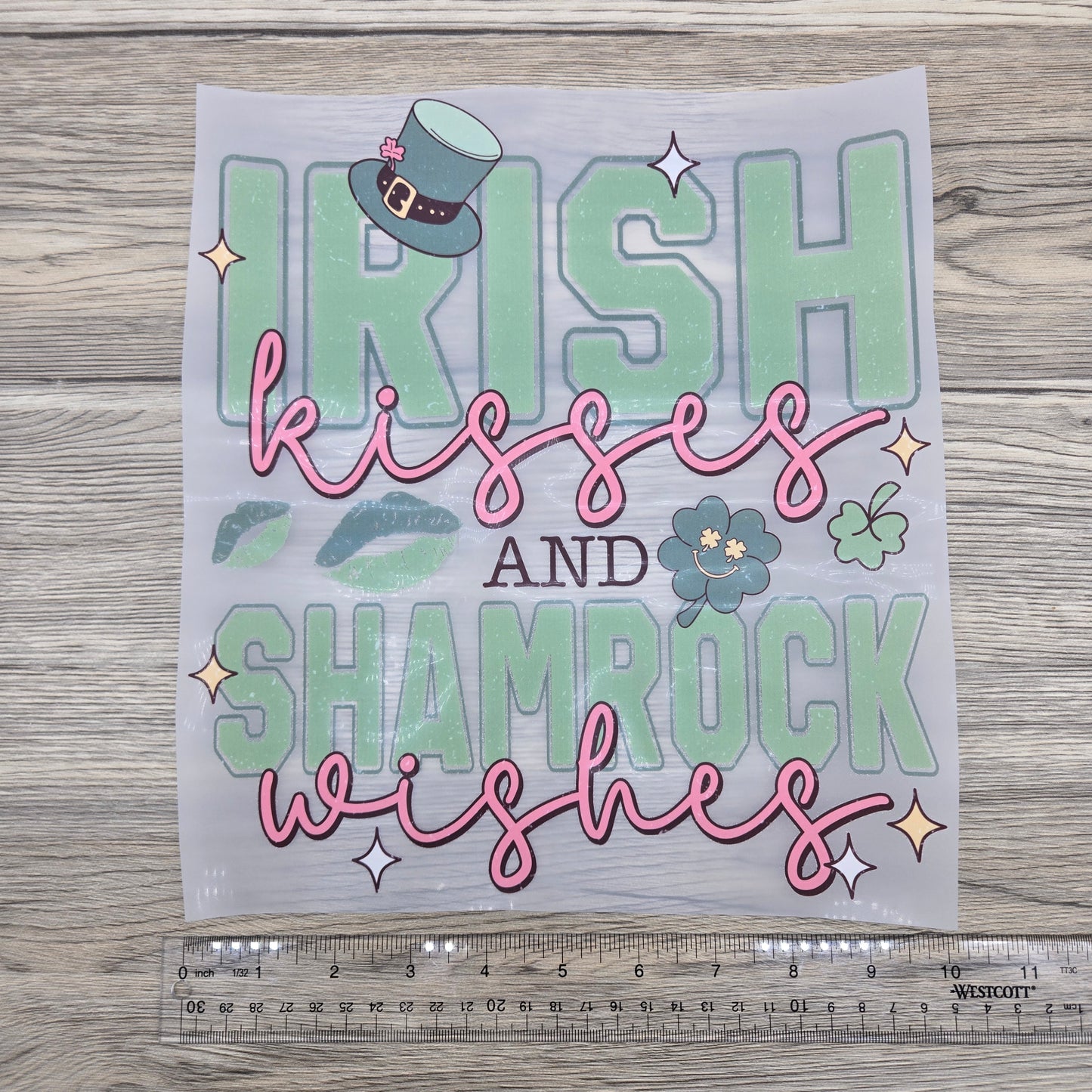 Irish Kisses and Shamrock Wishes