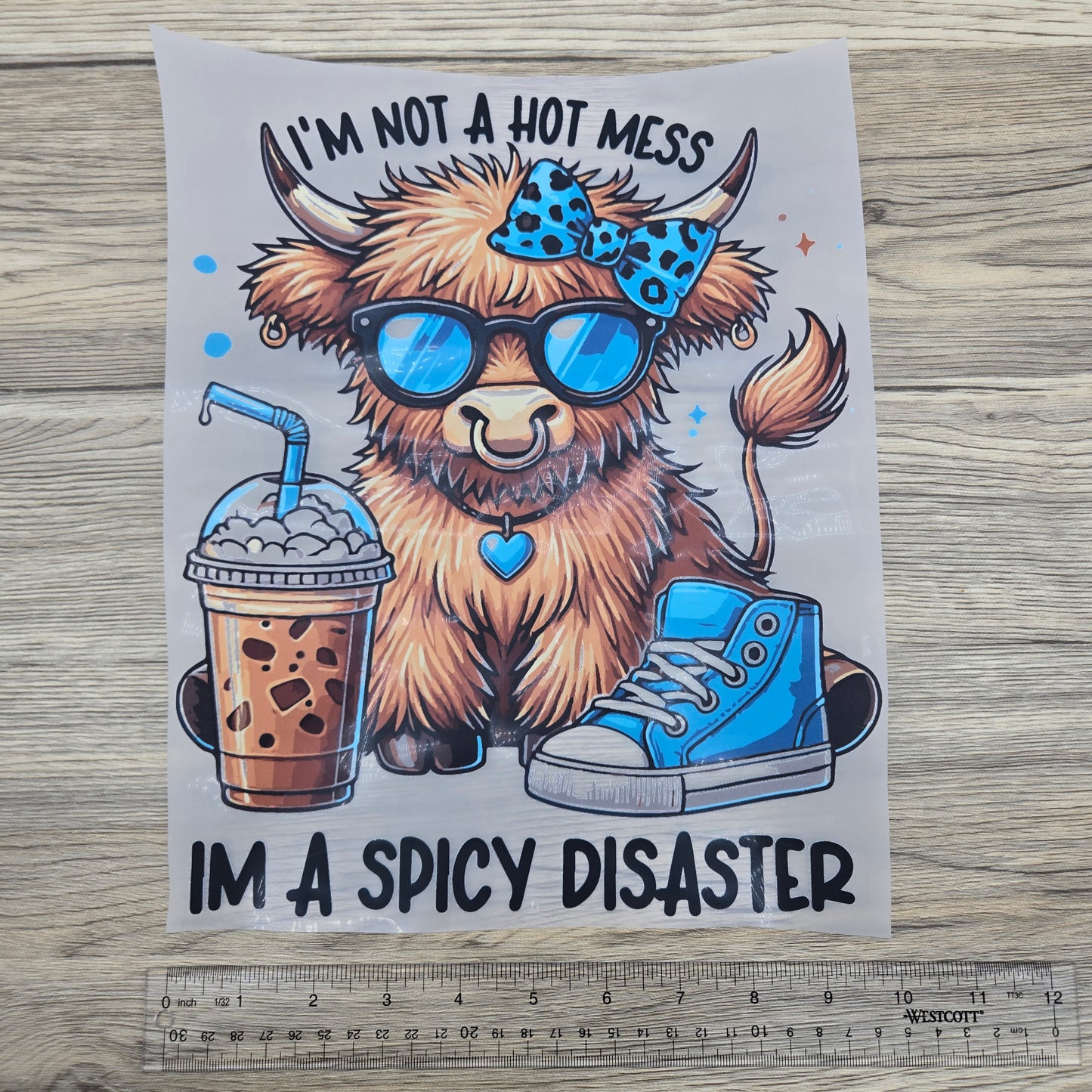 Spicy Disaster- Highland Cow