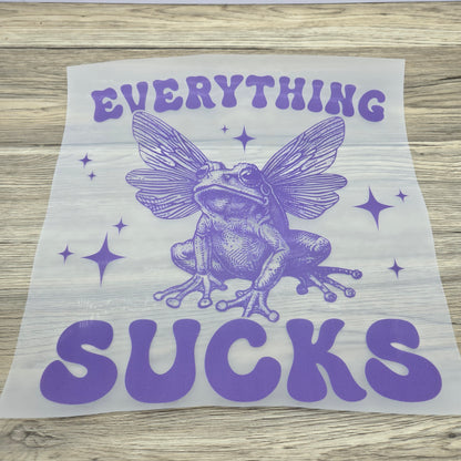 Everything Sucks Flying Frog