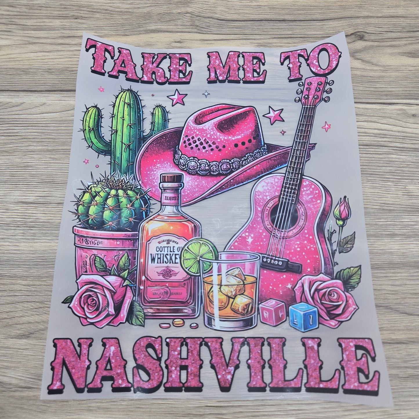 Take me to Nville- Faux Glitter