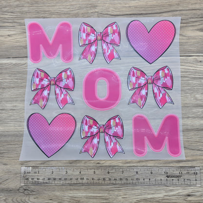 Mama Collage with Bows and Hearts