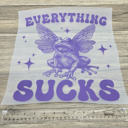 Everything Sucks Flying Frog