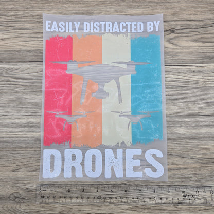 Easily Distracted by Drones