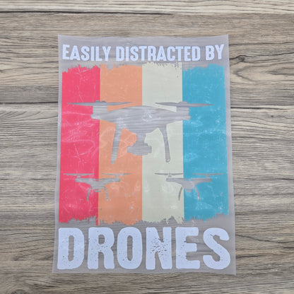 Easily Distracted by Drones