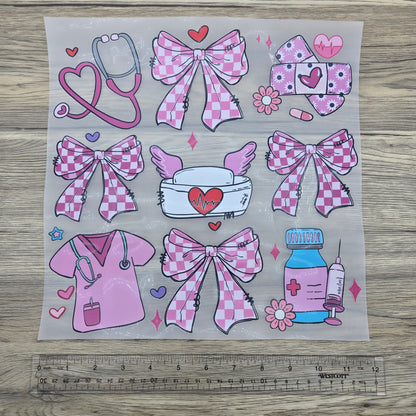 Nurse/Doctor Collage Hearts and Bows