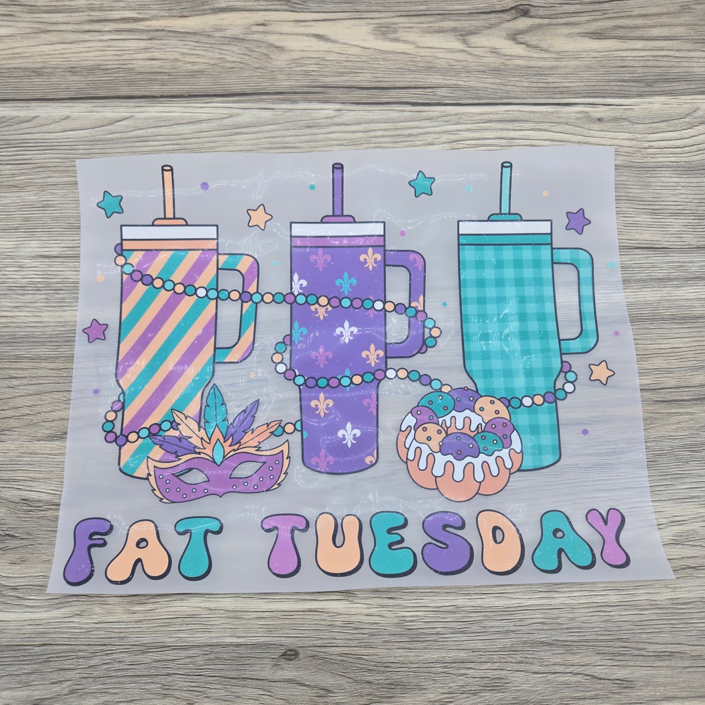 Fat Tuesday Tumblers