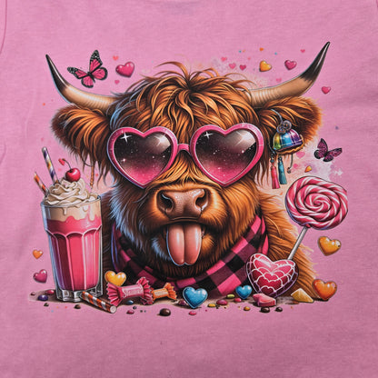 Candy Highland Cow- Kids