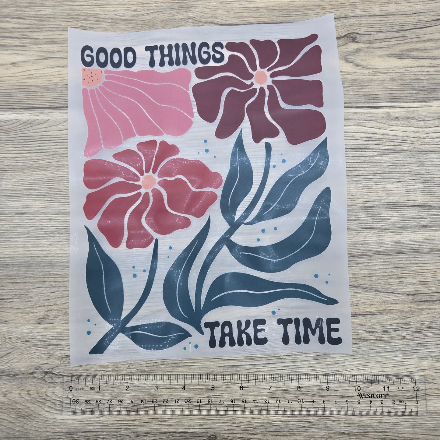 Boho Good Things Take Time